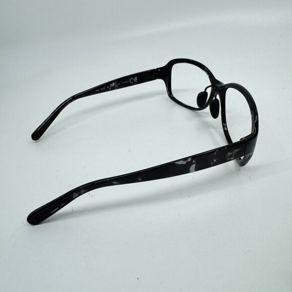 Maui Jim Japan KOKI BEACH MJ433-11T 56-16-130 Black Horn Sunglasses Frame H11572 - Picture 4 of 11